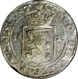 Netherlands WEST FRIESLAND Silver 1623 1 Daalder NGC UNC DETAILS DAV-4842 KM15.1