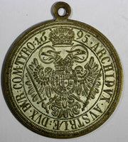 AUSTRIA House of Habsburg, Leopold I, 1657-1705 Restrike Medal 1695 Thaler 45mm