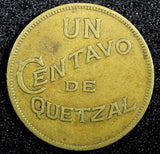 GUATEMALA Brass 1932 1 Centavo Royal British Mint 1st Year Type KM# 249 (23 406)