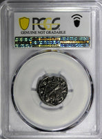 FRANCE La Marche Silver Hugues IX (1199-1219) Denier PCGS XF DETAILS Dup-960 (0)