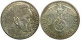 Germany - Third Reich Silver 1939 A 2 Reichs Mark Hindenburg KM# 93 (22 417)