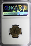 ROMAN.Gallienus AD 253-268  BI Double-Denarius / Rev. Salus Augusti  NGC (48)