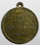 Germany Nuremberg  Bronze Medal 1892 CHRISTUSKIRCHE Bazar zum Besten  (18 364)