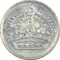 Sweden Gustaf VI SILVER 1959 10 Öre UNC KM# 823 (22 101)