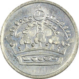 Sweden Gustaf VI SILVER 1959 10 Öre UNC KM# 823 (22 101)