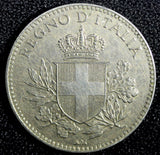 Italy Vittorio Emanuele III Copper-nickel 1919 R 20 Centesimi  KM# 58 (23 722)