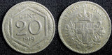 Italy Vittorio Emanuele III Copper-nickel 1919 R 20 Centesimi  KM# 58 (23 721)