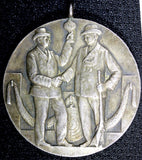 GERMANY Silver Shooting 1918 Price  Medal BERNAU 39.4 mm 22.41 g. (23 970)