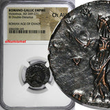 Romano-Gallic Bi Double Denarius Victorinus AD 269-271 Goddess Peace NGC Ch AU/9