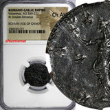 Romano-Gallic Bi Double Denarius Victorinus AD 269-271 Goddess Peace NGC Ch AU/3