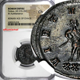 ROMAN EMPIRE,Probus,AD 276-282 BI Aurellanianus /Gordian  NGC Ch AU (018)