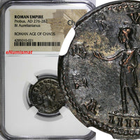 ROMAN EMPIRE,Probus,AD 276-282 BI Aurellanianus / Virtus  NGC Ch AU (021)