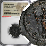 ROMAN EMPIRE,Probus,AD 276-282 BI Aurellanianus /Fides NGC Ch AU (023)