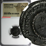 Roman Empire Constantine I AD 307-337 AE3 BI Nummus  NGC Ch AU (046)