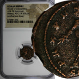Roman Helena  Augusta AD 324-­328/30 AE4 Nummus House of Constantine NGC (002)