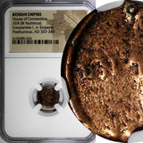 ROMAN Constantine I 'The Great' AD 337-340 Bi Nummus Posthumous issue NGC (024)