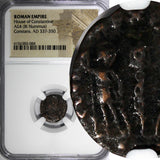 ROMAN Constans AD 337-350  AE4 BI Nummus / Army Soldiers NGC (084)