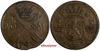 SWEDEN Frederick I Copper 1749 2 Ore S.M.Mintage-312,900 34 mm KM# 437 (15 201)