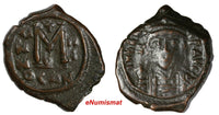 Byzantine.Heraclius 610-641AD AE Follis Constantinople 10,38g.Sear#804