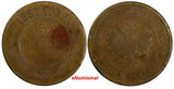 RUSSIA Alexander II Copper 1881 SPB 5 Kopeks St. Petersburg Mint Y# 12.1