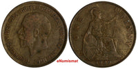 GREAT BRITAIN George V (1910-1936) Bronze 1929 1 Penny KM#838 (15 446)