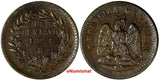 Mexico SECOND REPUBLIC Copper 1894 Mo 1 Centavo  UNC NICE KM# 391.6