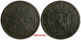 SWEDEN Adolf Frederick (1751-1771) Copper 1766 S.M.2 Ore 33.7 mm KM# 461(15 616)