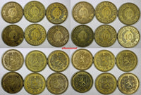 FINLAND LOT OF 12 COINS Aluminum-Bronze 1928-1936 10 Markkaa KM# A32