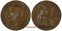 Great Britain George V Bronze 1929 1 Penny  KM# 838 (17 128)