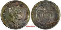 Colombia Silver 1923 50 Centavos Birmingham / Bogotá Mint  XF KM# 193.1 (17 328)