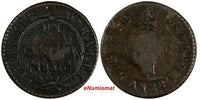 HAITI Copper 1831 // AN 28 1 Centime Ex.Wolfgang Schuster KM# A21 (17 553)