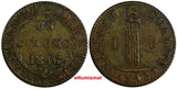 Haiti Copper 1846 // AN 43 1 Centime KM# 25.1 Ex.Wolfgang Schuster Coll.(17 574)