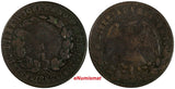 Mexico States San Luis Potosi Copper 1867 1/4 Real 1 YEAR TYPE KM# 362 (17 602)