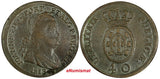 Portugal Joao Prince Regent Bronze 1813 40 Reis 36 mm ch.VF KM# 345.1 (17 717)