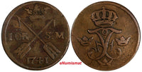 SWEDEN Frederick I (1720-51) 1741 S.M.1 Ore Avesta mint 29.75 mm KM# 416.1 (920)