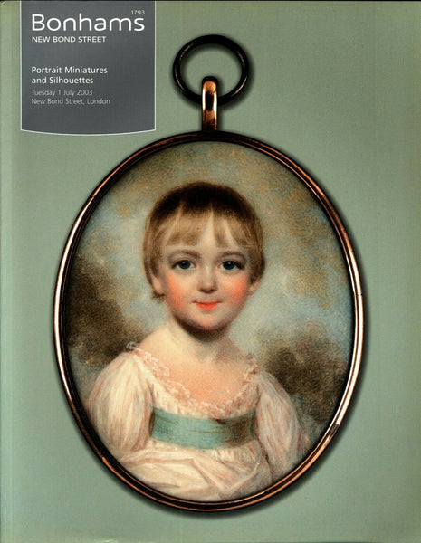 BONHAMS Auction 1 July,2003.London  Portrait Miniatures and Silhouettes (50)