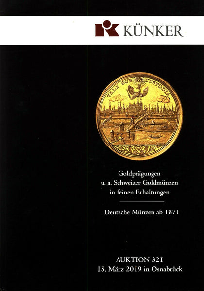 Fritz Rudolf Künker GmbH Auction 321.2019 Germany.World Gold & German Coins (64)