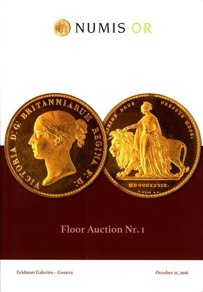 Numis-Or. Floor Auction No 1.21 October 2016 Geneva, Switzerland.WORLD COINS(72)