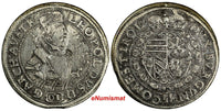 Austria Archduke Leopold,1629 10 Kreuzer denomination "01" Hall KM# 589.1 (7081)
