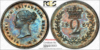 Great Britain Victoria Silver 1857 2 Pence PCGS PL63 PROOF LIKE KM# 729 (110)