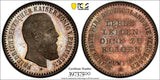 GERMAN EMPIRE Prussia Friedrich III 1888 Kaiser Death Medal PCGS SP62 TOP GRADED