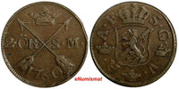 SWEDEN Adolf Frederick (1751-1771) 1760 S.M. 2 Ore Mintage-558,000 KM#461 15118