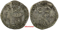 Netherlands GELDERLAND 1696 48 Stuivers, Silver Ducat KM# 63.2