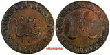 Zanzibar (Tanzania) Sultan Barghash bin Said Copper 1304 (1886) Pysa KM# 7