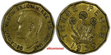 Great Britain George VI Nickel-Brass 1939 3 Pence KM# 849 (17 260)