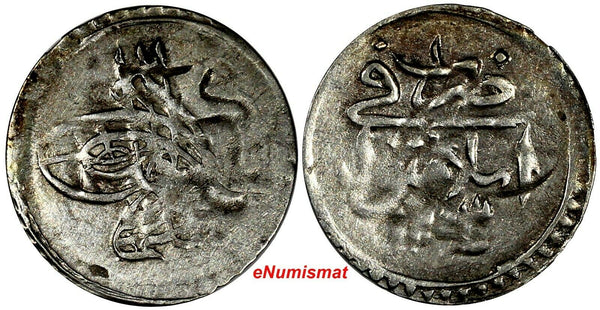 TURKEY Selim III (1761-1808)AR AH1203 Year 3(1788) Para Islambol Mint KM# 486(4)