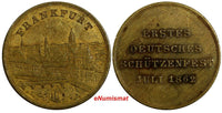 Frankfurt am Main.Token 1862 1st German shooting festival.Bronze (18 339)