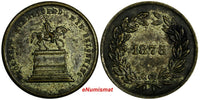 DENMARK MEDAL 1875 FOLHETS KAERLIGHED MIN BELONGING FULL OF LOVE MY REWARD (375)