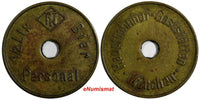 Germany Munchen Beer Brass Token Haupt Bahnhof-Gastatten (18 381)