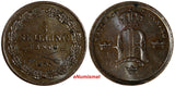 Sweden Oscar I Copper 1855 1/3 Skilling 19.8mm Mintage-377,280 aUNC KM# 657 (72)